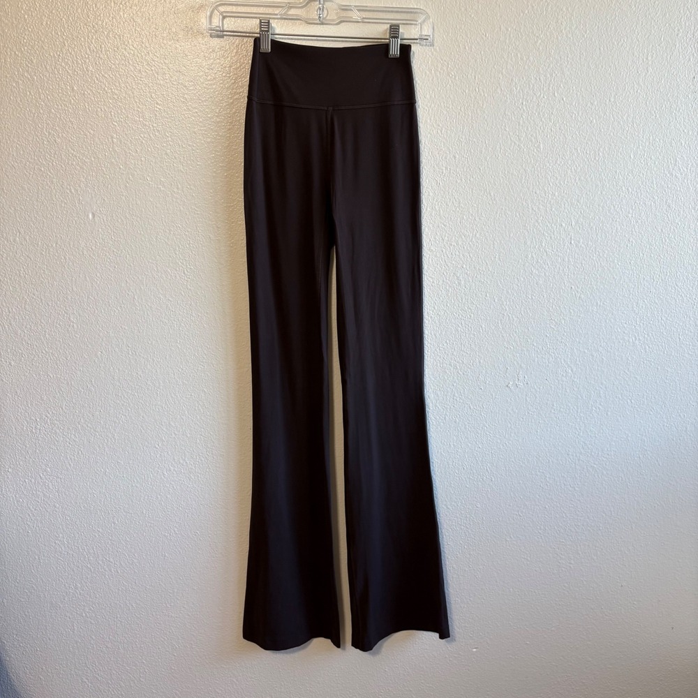 Lululemon Size 2 Brown Groove Nulu High Rise Flare Leg Yoga Pants Minimalist